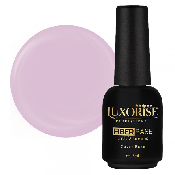 Fiber Base with Vitamins LUXORISE, Cover Rose 15ml