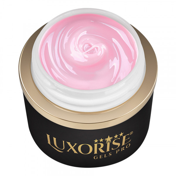 Gel UV Constructie Unghii JellyFlex LUXORISE, Pink Bliss 15ml