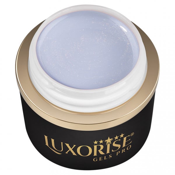 Gel UV Constructie Unghii RevoFlex LUXORISE 15ml, Perlized Blue