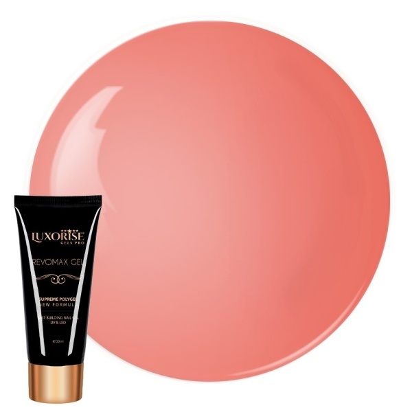 Polygel REVOMAX GEL LUXORISE Pink Nude, 30ml