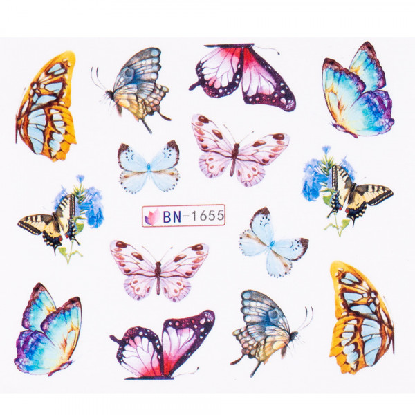 Tatuaj Unghii LUXORISE Butterfly Sensation, BN-1655