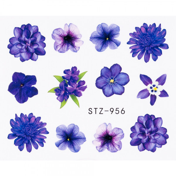 Tatuaj Unghii LUXORISE Flower Illusion, STZ-956