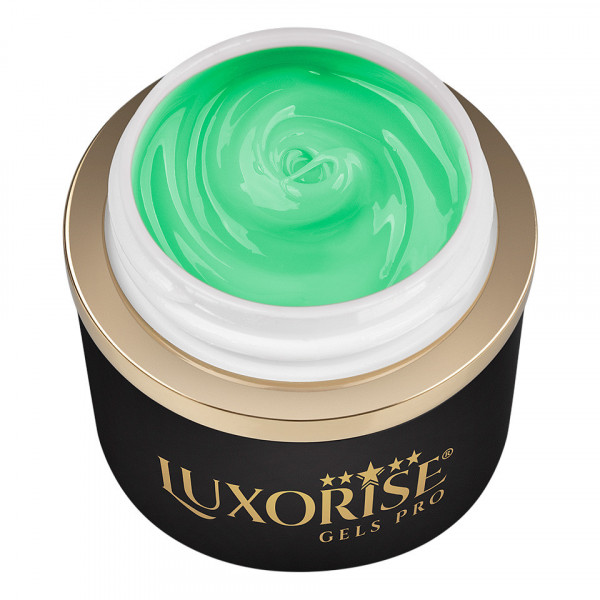 Gel UV Constructie Unghii JellyFlex LUXORISE, Green Essence 15ml