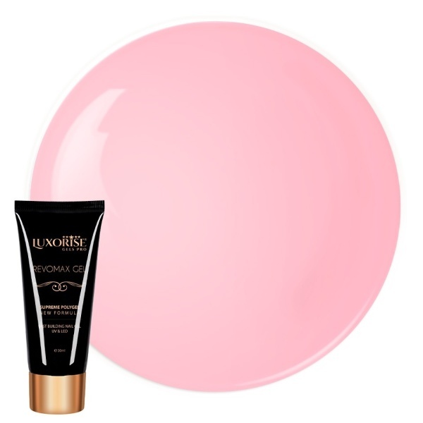 Polygel REVOMAX GEL LUXORISE French Pink, 30ml