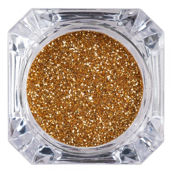 Sclipici Glitter Unghii Pulbere LUXORISE, Gold Box