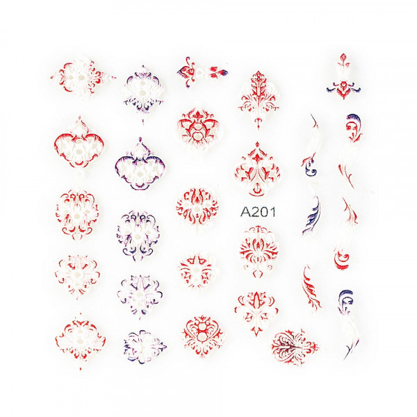 Sticker 3D Unghii LUXORISE Artistry A201
