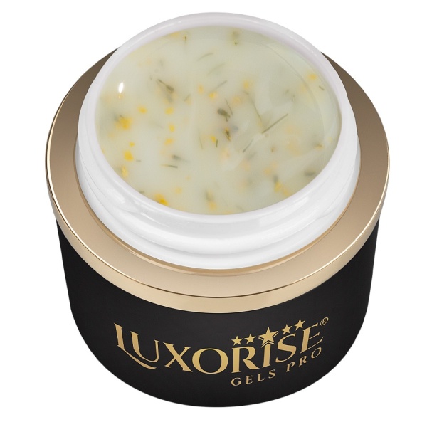 Gel UV Constructie Unghii RevoFlex Silk Petal LUXORISE 15ml, Daisy Burst