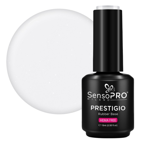 Rubber Base PRESTIGIO SensoPRO Milano - Coconut Kiss 15ml