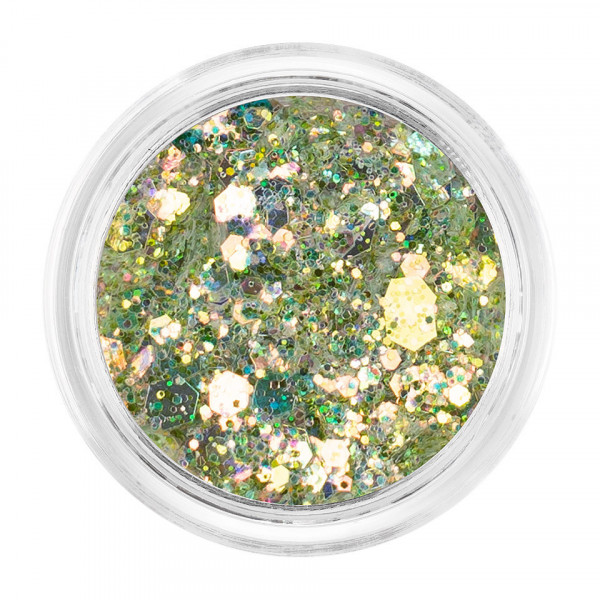 Sclipici Unghii LUXORISE - Sage Sparkle, Holo Glitter Collection