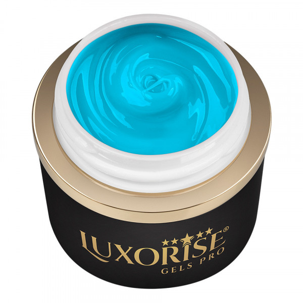 Gel UV Constructie Unghii JellyFlex LUXORISE, Blue Serenity 15ml