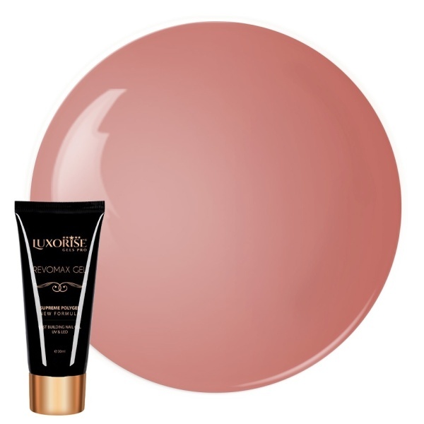 Polygel REVOMAX GEL LUXORISE Elegant Nude, 30ml