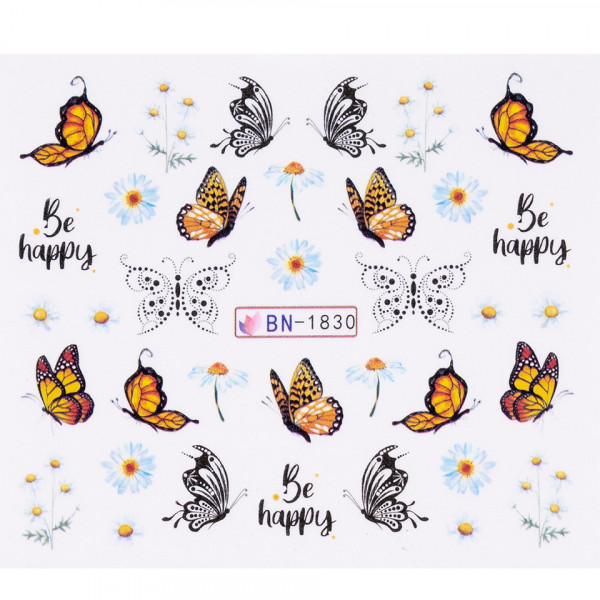 Tatuaj Unghii LUXORISE Butterfly Moment, BN-1830