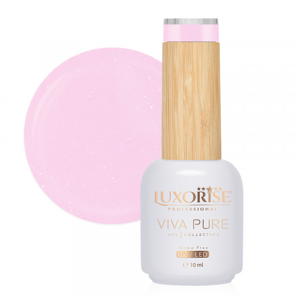 Oja Semipermanenta Hema Free Viva Pure LUXORISE - Porcelain Bliss 10ml