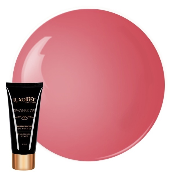 Polygel REVOMAX GEL LUXORISE Dusty Pink, 30ml