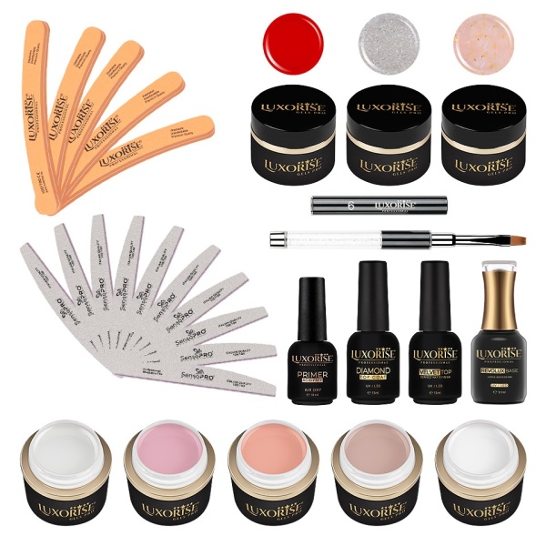 Set Unghii Gel Consumabile - PRO105