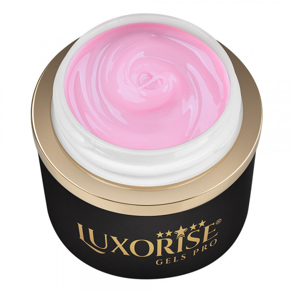 Gel UV Constructie Unghii JellyFlex LUXORISE, Royal Rose 15ml