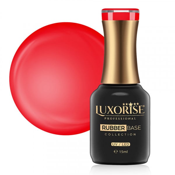 Rubber Base LUXORISE Signature Collection - Scarlet Lips 15ml