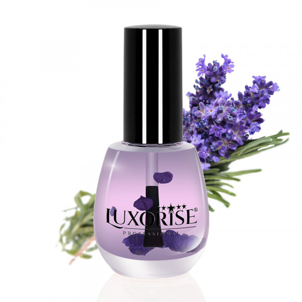 Ulei Cuticule cu Pensula Lavender - LUXORISE, 15 ml