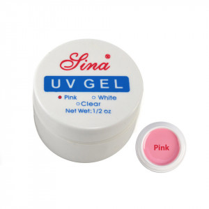 Gel Constructie Unghii UV Sina 15 ml Pink - Roz