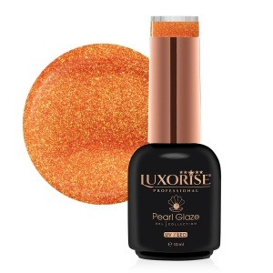 Oja Semipermanenta LUXORISE Pearl Glaze - Crimson Satin, 10ml