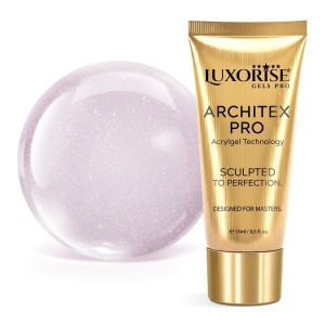 Polygel LUXORISE ARCHITEX PRO - Intense Elegance Collection, Bordeaux Gem, 15ml