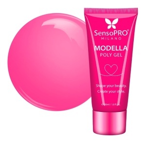 Polygel MODELLA SensoPRO Milano - Iconic Pink, 30ml