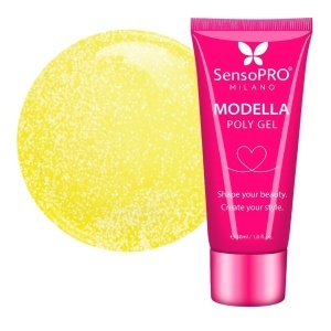 Polygel MODELLA SensoPRO Milano - Solar Glow, 30ml