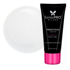 Polygel PRESTIGIO SensoPRO Milano - Milky Cashmere, 15ml