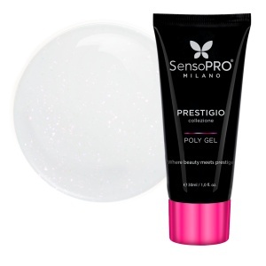 Polygel PRESTIGIO SensoPRO Milano - Milky Pearl, 30ml