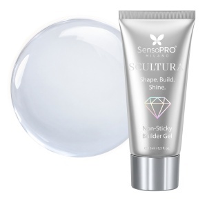 Polygel SCULTURA Non Sticky SensoPRO Milano - Crystal Clear, 15ml