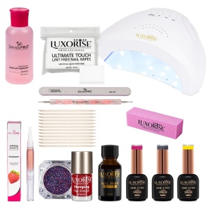 Baza Kit Oja Semipermanenta One Step LUXORISE Diamond Start