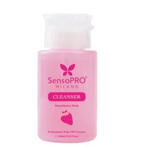 Cleanser unghii SensoPRO Milano Strawberry Cleaner - Degresant, 160 ml