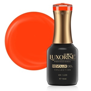 Oja Semipermanenta Revolux LUXORISE, Sublime Red 15ml