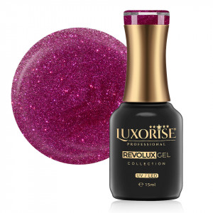 Oja Semipermanenta Revolux LUXORISE, Sugar Raspberry 15ml