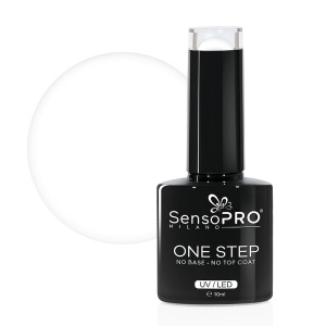 Oja Semipermanenta SensoPRO Milano One Step Snow #002, 10ml