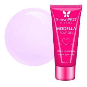 Polygel MODELLA SensoPRO Milano - Lilac Silk, 15ml