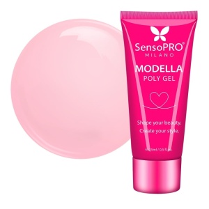 Polygel MODELLA SensoPRO Milano - Toffee Nude, 15ml
