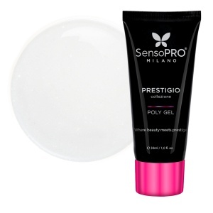 Polygel PRESTIGIO SensoPRO Milano - Milky Cloud, 30ml