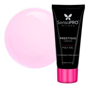 Polygel PRESTIGIO SensoPRO Milano - Milky Pink, 30ml