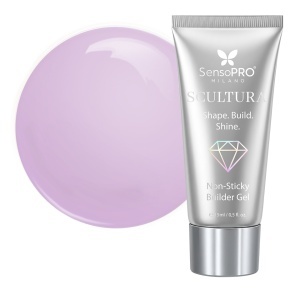 Polygel SCULTURA Non Sticky SensoPRO Milano - Milky Lilac, 15ml