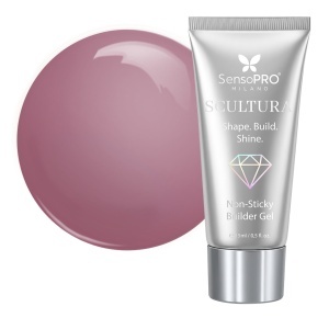 Polygel SCULTURA Non Sticky SensoPRO Milano - Mulberry Veil, 15ml