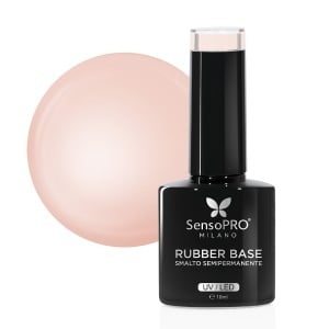 Rubber Base Gel SensoPRO Milano 10ml, #02 Pale Blush