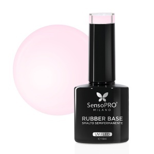 Rubber Base Gel SensoPRO Milano 10ml, #62 Rose Silk