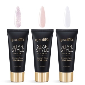 Set 3 Polygel Star Style LUXORISE, Iconic Shades 02