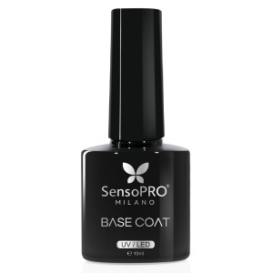 Base Coat Oja Semipermanenta SensoPRO Milano 10ml - Gel de Baza pentru Oja Semipermanenta