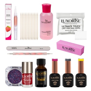 Baza Kit Oja Semipermanenta One Step LUXORISE Diamond Start