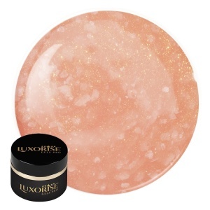 Gel UV Constructie Unghii RevoFlex Blooming Grace LUXORISE 15ml, Amber Blush