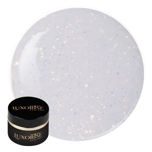 Gel UV Constructie Unghii RevoFlex LUXORISE 15ml, Angelic Glimmer