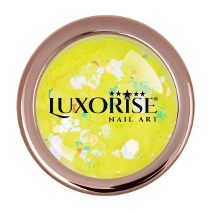 Paiete Unghii Neon Fluorescent LUXORISE, Lime
