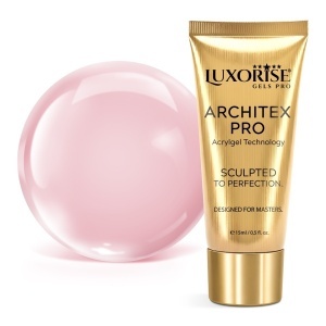 Polygel LUXORISE ARCHITEX PRO - Sculpted Nude Collection, Divine Blush, 15ml